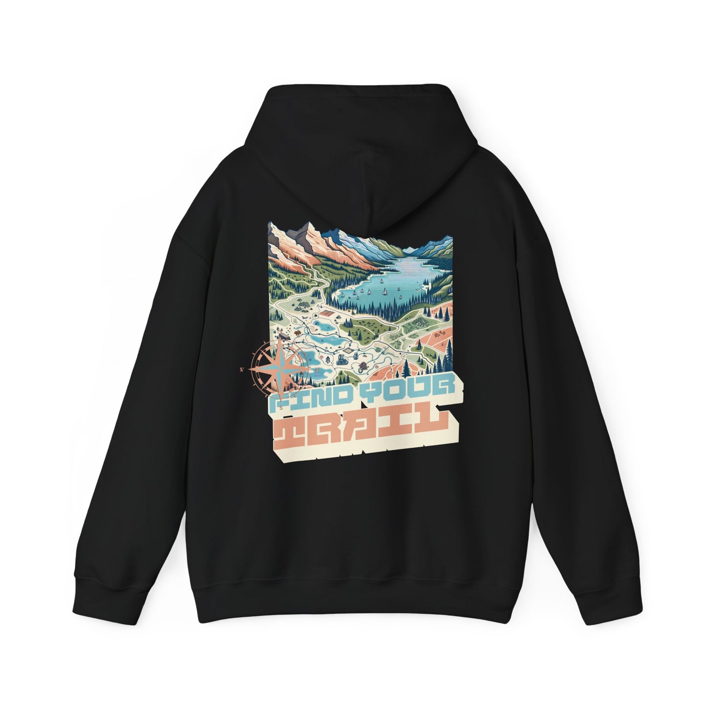 Find your trail Hoodie