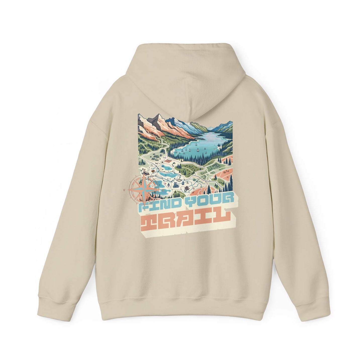 Find your trail Hoodie