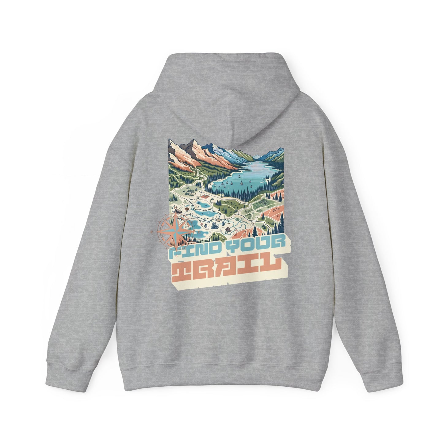 Find your trail Hoodie